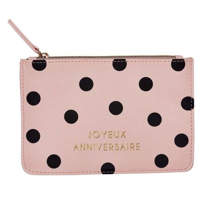 Bolsa con cremallera - Feliz Cumpleaños