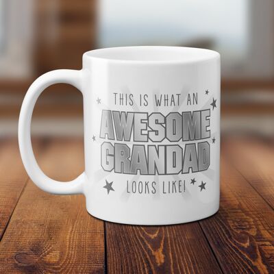 This is what and awesome grandad looks like 11oz Mug / gift for grandad / fathers day gift