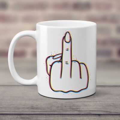 Middle finger 11oz mug | fuck you mug | swear mug | gift idea