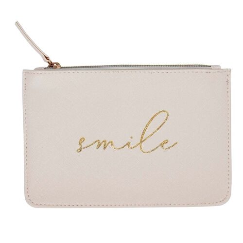 Pochette zip - SMILE