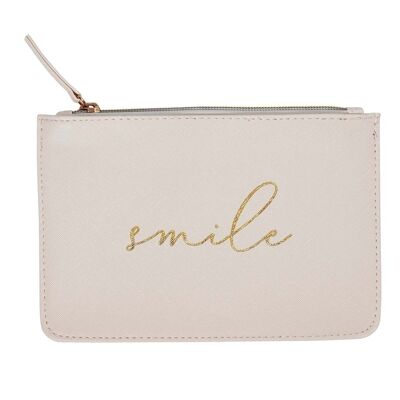 Zip pouch - SMILE