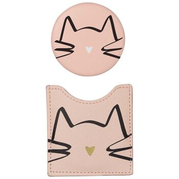 Miroir de poche - ICONE CHAT 2