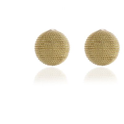 Cachet Tyra Clip On Earrings 18ct Gold Plated