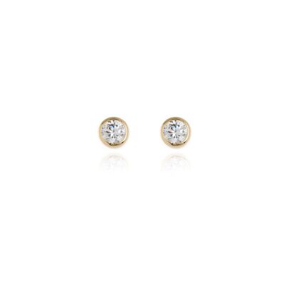 Cachet Hatsu Earrings 18ct Gold Plated