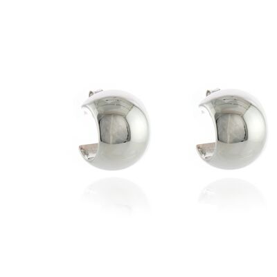 Cachet Oletta 18mm Hoop Earrings Platinum Plated