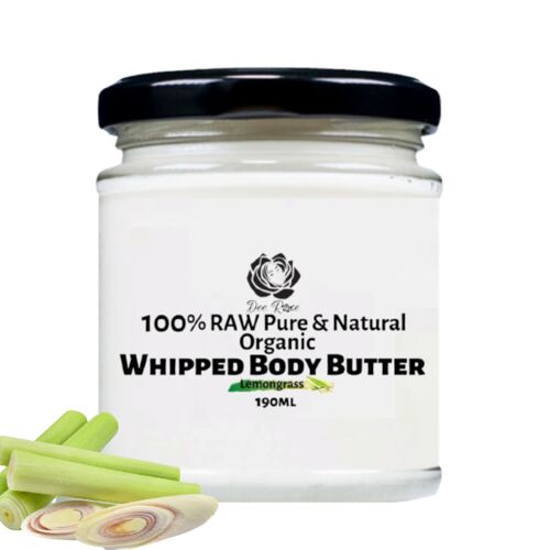 Body Butter (whipped) Lemongrass 190ml