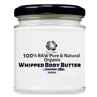 Body Butter (whipped) Lavender 190ml