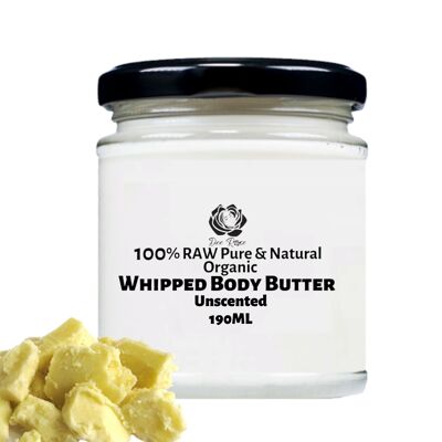 Body Butter (whipped) Unscented 190ml