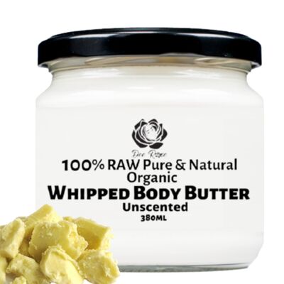 Body Butter (whipped) Unscented 380ml