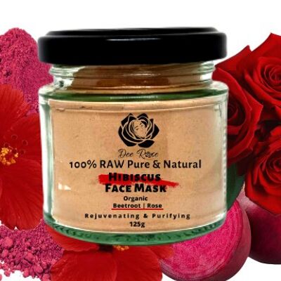 Face mask Hibiscus