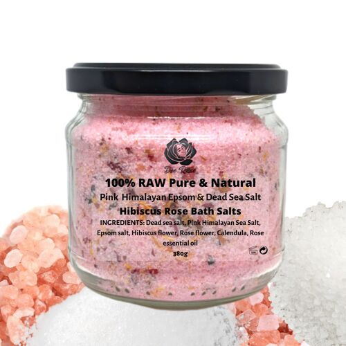 Bath Salts Hibiscus Rose