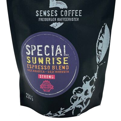 5 SENSES SPECIAL SUNRISE ESPRESSO BLEND - 1000 grams - Ground for espresso makers