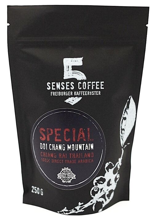 5 SENSES SPECIAL DOI CHANG THAILAND - 1000 Gramm - Gemahlen für Filterkaffeemaschine