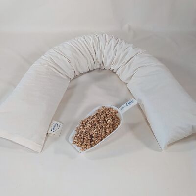 170 x 28 cm spelled husk nursing pillow, organic twill, item 0174221