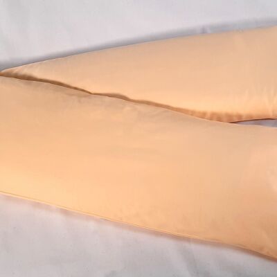 28 x 170 cm Abricott cover, organic satin, item no. 4172517