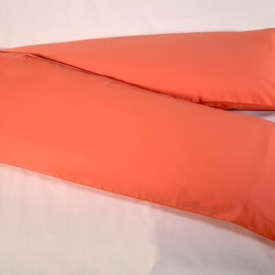 28 x 170 cm couverture orange, satin organique, article 4172518