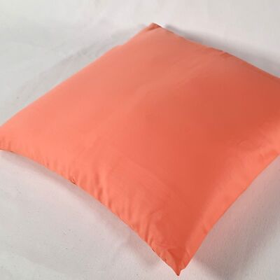 40 x 40 cm cover orange, organic satin, item 4404018