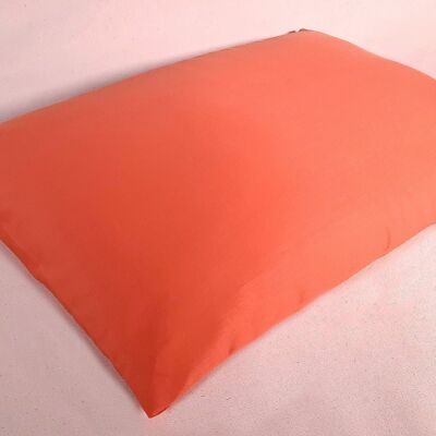 35 x 50 cm couverture orange, satin organique, article 4503518
