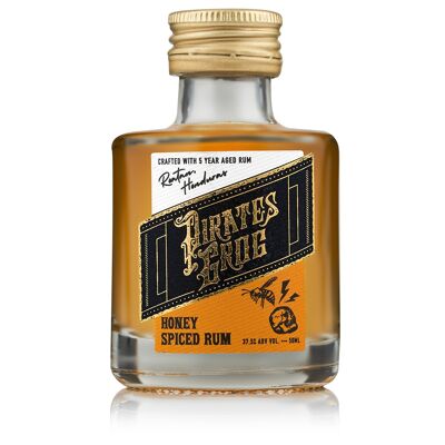 Miniatura di rum speziato al miele Grog del pirata