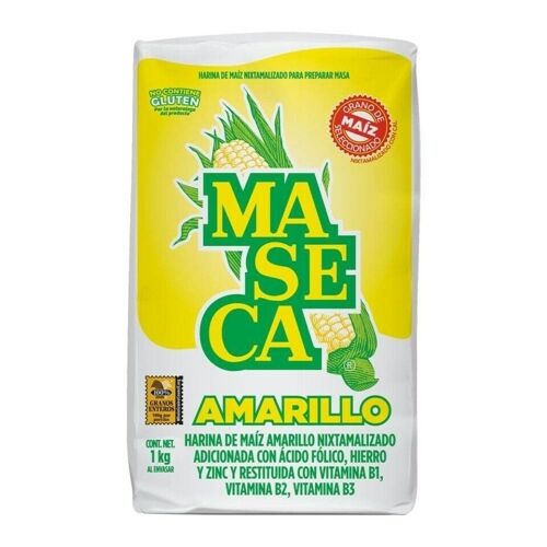Farine de maïs jaune - Maseca - 1 kg