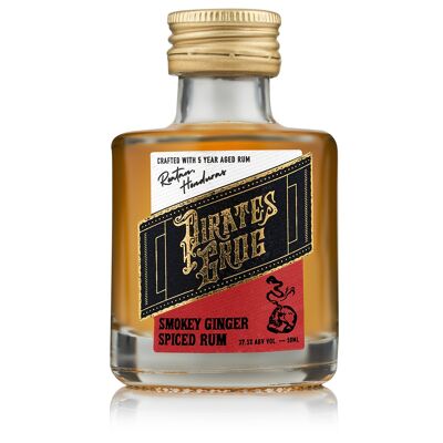 Pirate's Grog Smokey Ginger Spiced Rum Miniatura