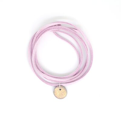 Lilac Glitter Bracelet