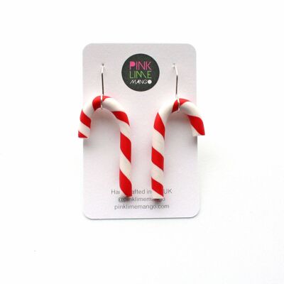 Candy Cane Earrings