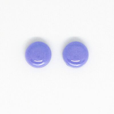 Kaleidoscope Neon Lilac Mini Studs