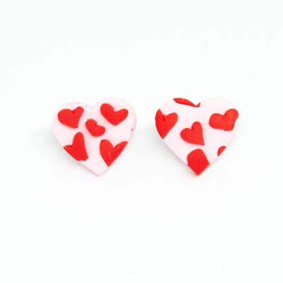 Mini Hearts Studs