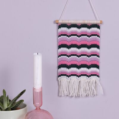 Bargello mini wall hanging kit