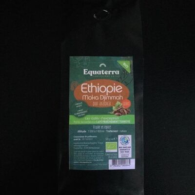 Café Djimmah  d'Ethiopie, en grains-500g