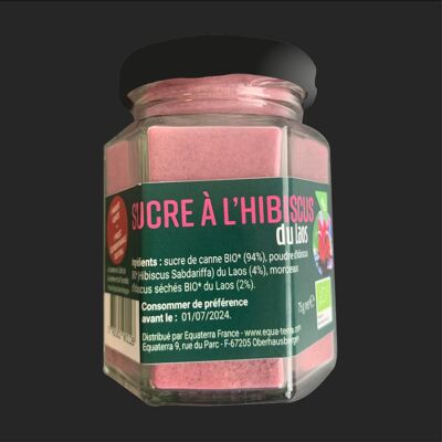 Sucre à l'hibiscus du Laos-90 g