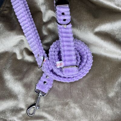 Lilac Velvet leash