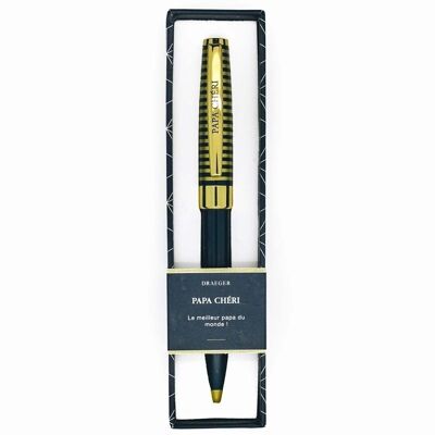 Personalized pen Daddy darling - With retractable ballpoint