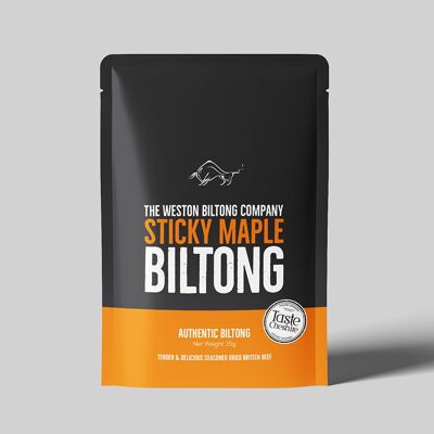 Biltong di manzo d'acero appiccicoso - 1 x 35 g