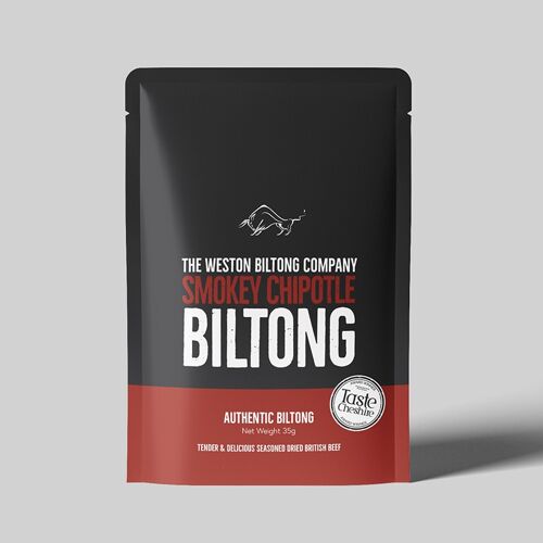 Smokey Chipotle Beef Biltong - 1 x 35g