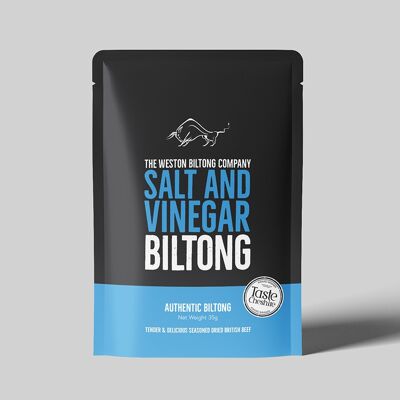 Biltong de Bœuf Sel & Vinaigre - 1 x 35g