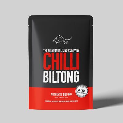 Chili Beef Biltong - 1 x 35g