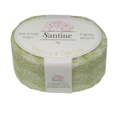 Freesia & Camelina soap