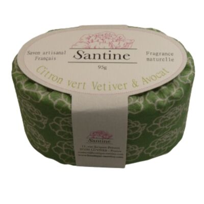 Jabón De Vetiver De Lima Y Aguacate