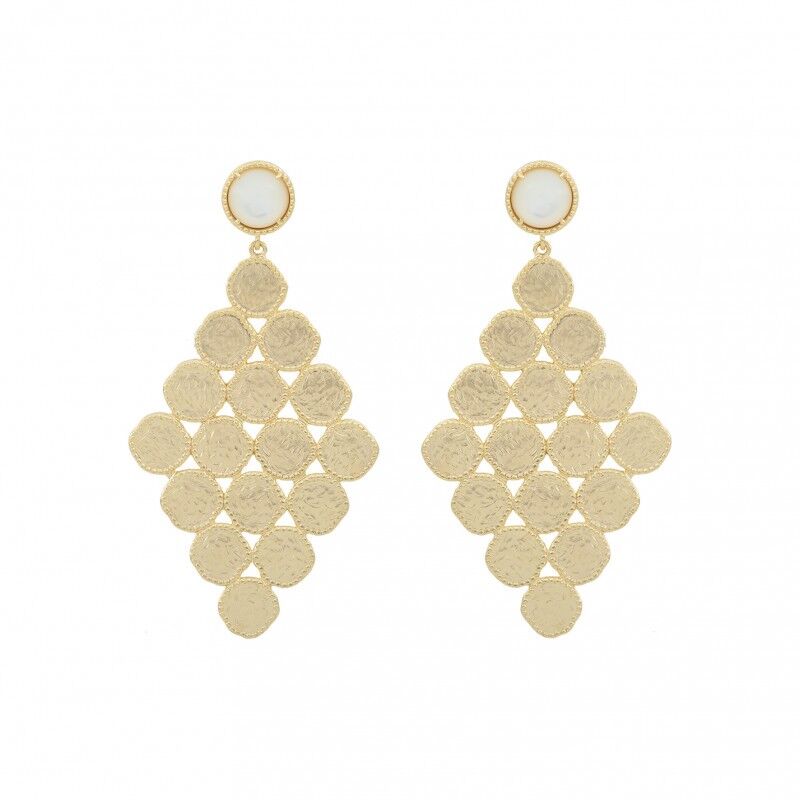 Orecchini in madreperla placcati oro CONSTANCE MAIA COLLECTION