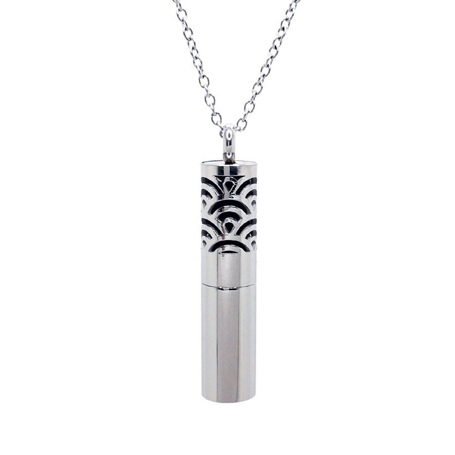 Stainless steel clearance aromatherapy necklace