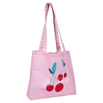 Ma Chérie printed tote bag