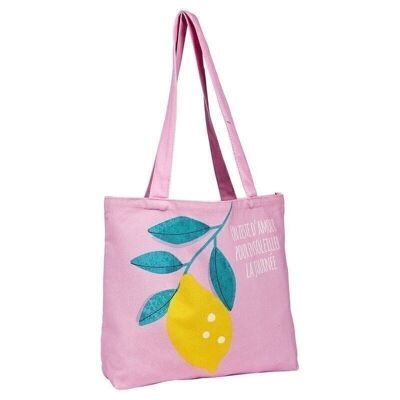 84 Frische Zitronen-Einkaufstasche
