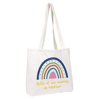 Printed tote bag - Rainbow