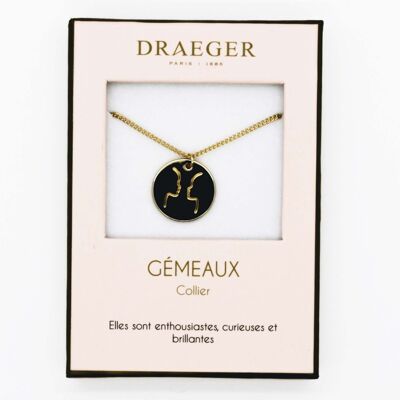 Astrology necklace - GEMEAUX