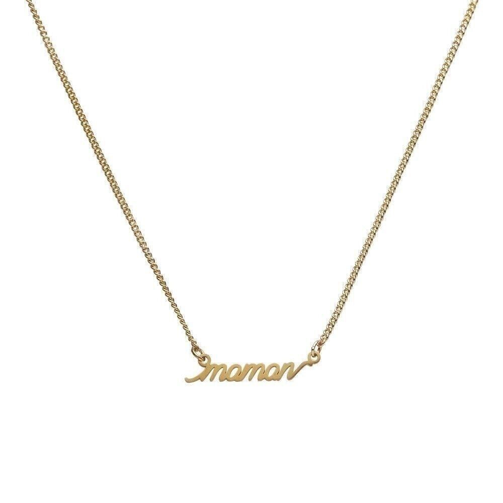 Golden Mom Necklace Gold