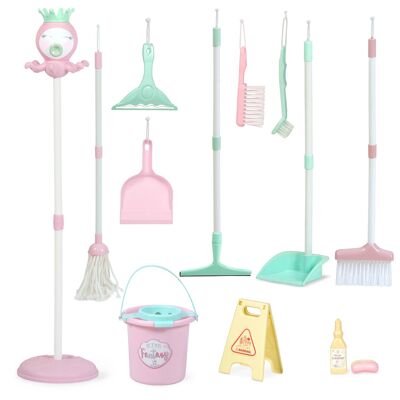 CLEANING SET WITH 12 ACCESSORIES