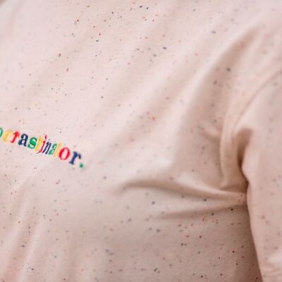 Camiseta "Procrastinator" Multicolor