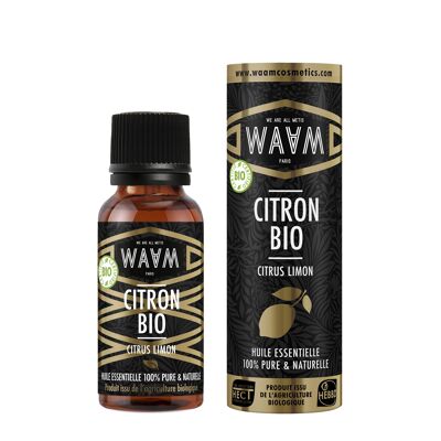 WAAM Kosmetik – Ätherisches Bio-Zitronenöl